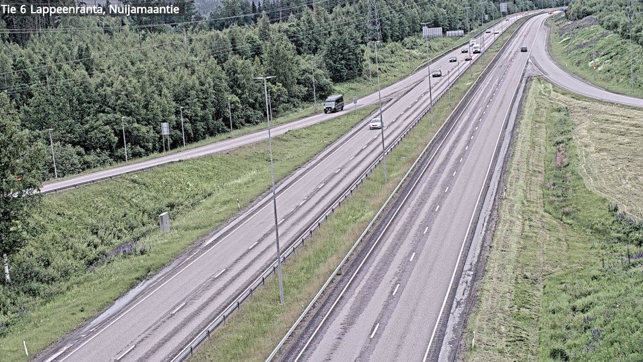 Kelikamerat Kuva Tie 6 Lappeenranta, Nuijamaantie, Lappeenranta, Etelä-Karjala
