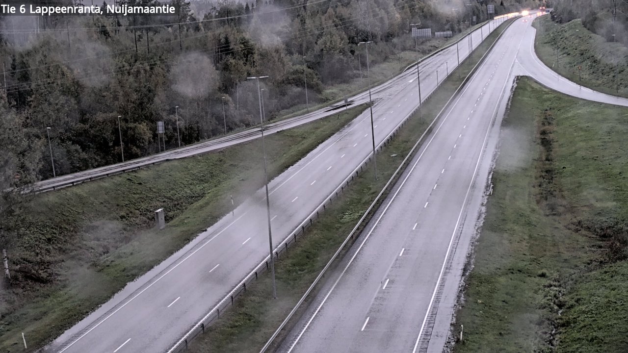 Kelikamerat Kuva Tie 6 Lappeenranta, Nuijamaantie, Lappeenranta, Etelä-Karjala