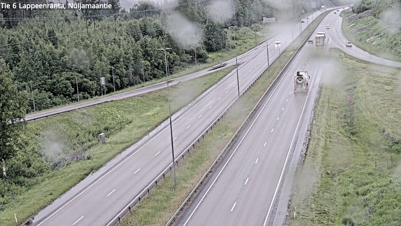 Kelikamerat Kuva Tie 6 Lappeenranta, Nuijamaantie, Lappeenranta, Etelä-Karjala