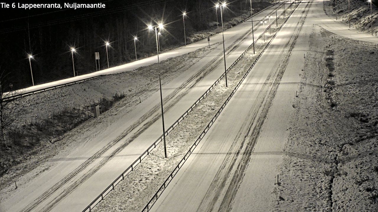 Kelikamerat Kuva Tie 6 Lappeenranta, Nuijamaantie, Lappeenranta, Etelä-Karjala