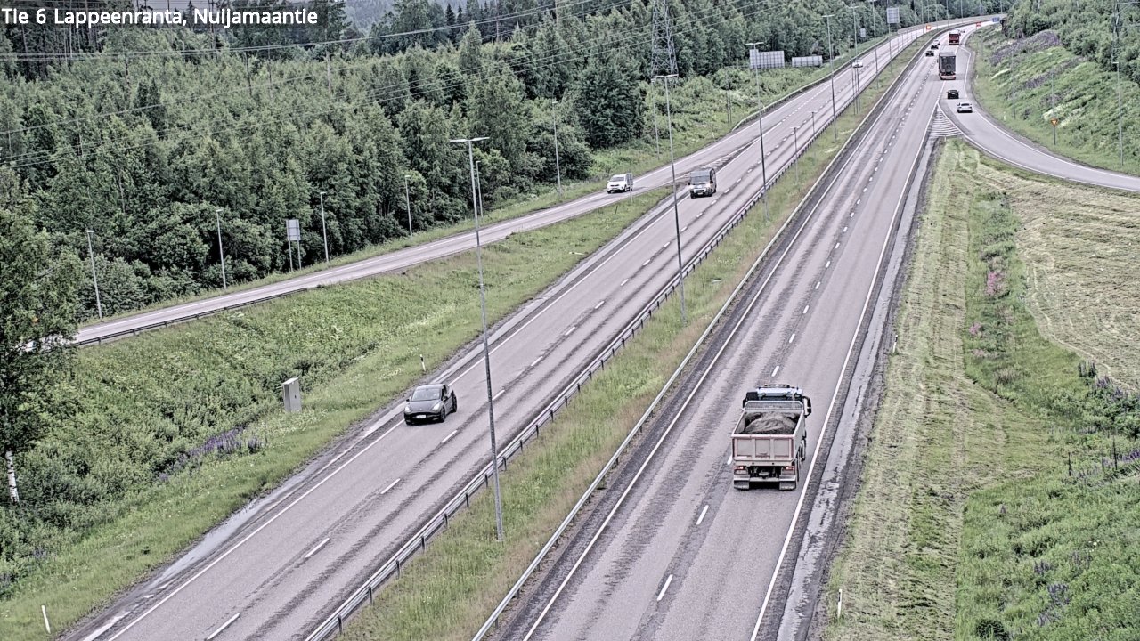 Kelikamerat Kuva Tie 6 Lappeenranta, Nuijamaantie, Lappeenranta, Etelä-Karjala