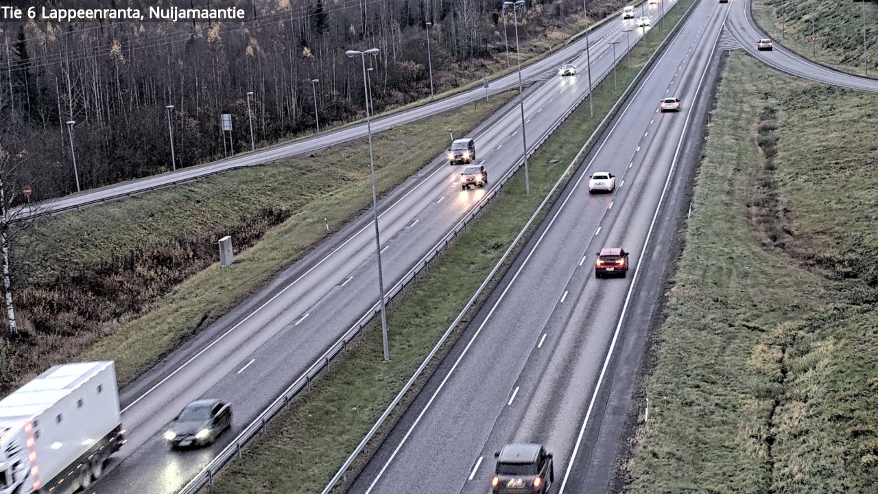 Kelikamerat Kuva Tie 6 Lappeenranta, Nuijamaantie, Lappeenranta, Etelä-Karjala