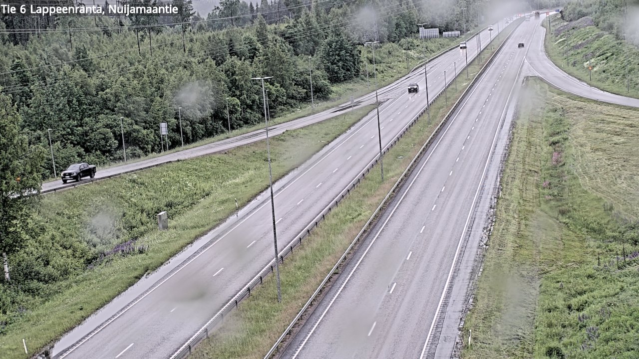 Kelikamerat Kuva Tie 6 Lappeenranta, Nuijamaantie, Lappeenranta, Etelä-Karjala