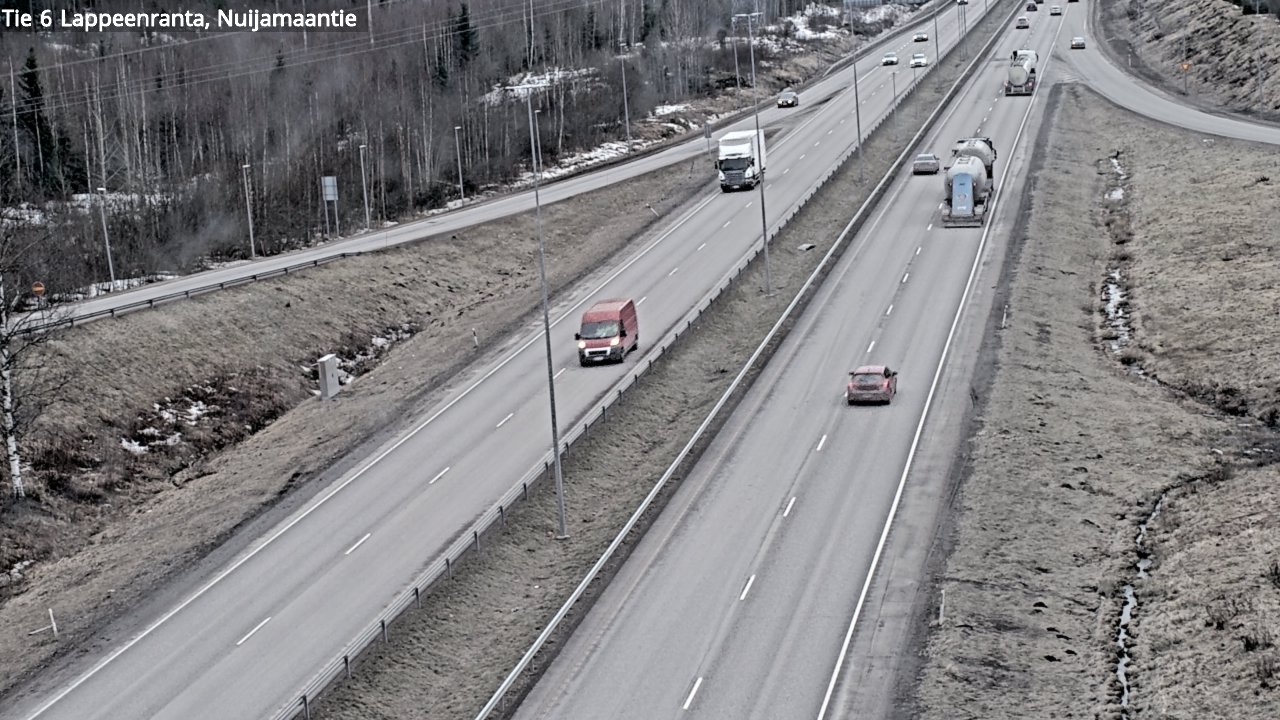 Kelikamerat Kuva Tie 6 Lappeenranta, Nuijamaantie, Lappeenranta, Etelä-Karjala