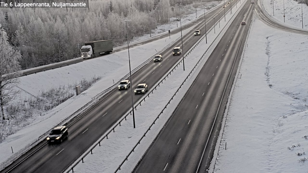 Kelikamerat Kuva Tie 6 Lappeenranta, Nuijamaantie, Lappeenranta, Etelä-Karjala