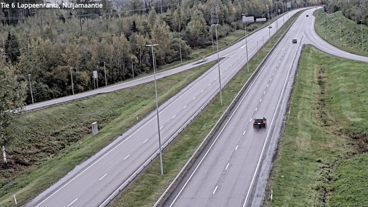 Kelikamerat Kuva Tie 6 Lappeenranta, Nuijamaantie, Lappeenranta, Etelä-Karjala