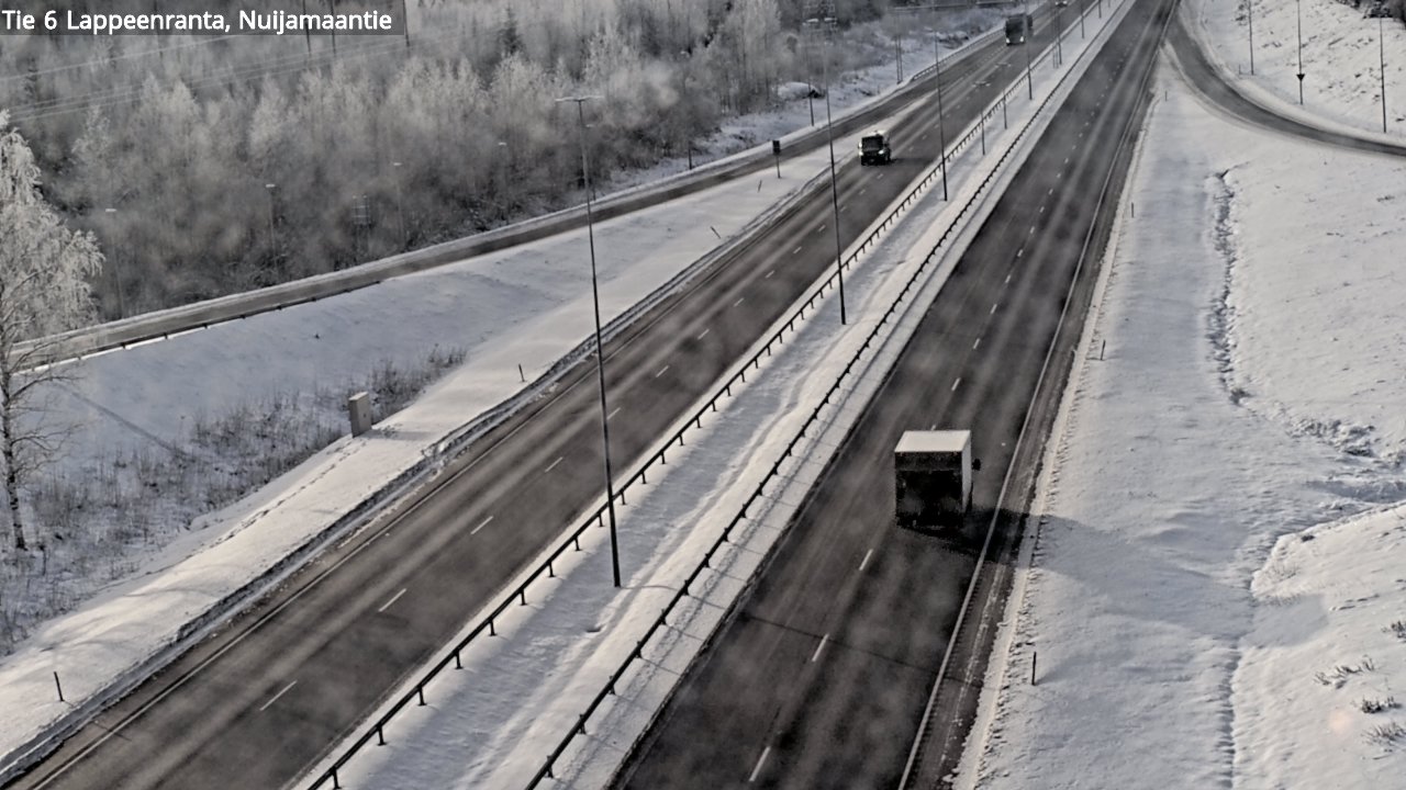 Kelikamerat Kuva Tie 6 Lappeenranta, Nuijamaantie, Lappeenranta, Etelä-Karjala