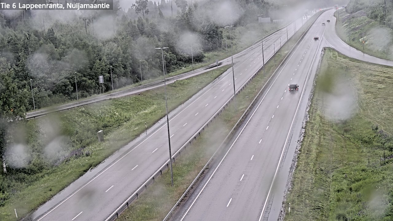 Kelikamerat Kuva Tie 6 Lappeenranta, Nuijamaantie, Lappeenranta, Etelä-Karjala