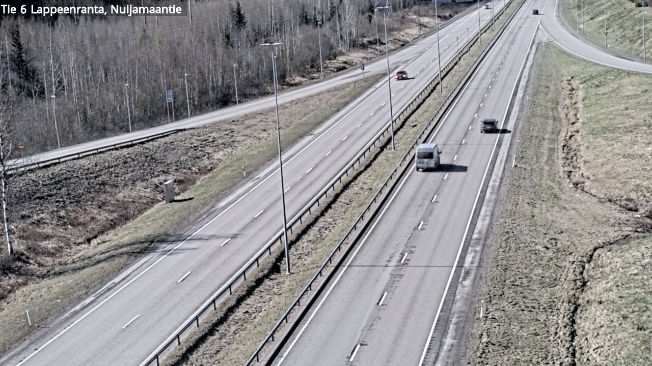 Kelikamerat Kuva Tie 6 Lappeenranta, Nuijamaantie, Lappeenranta, Etelä-Karjala