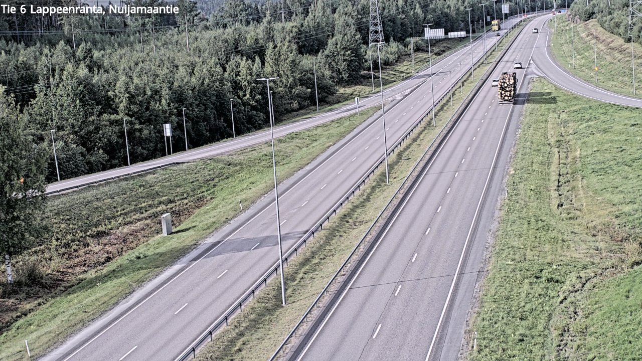 Kelikamerat Kuva Tie 6 Lappeenranta, Nuijamaantie, Lappeenranta, Etelä-Karjala