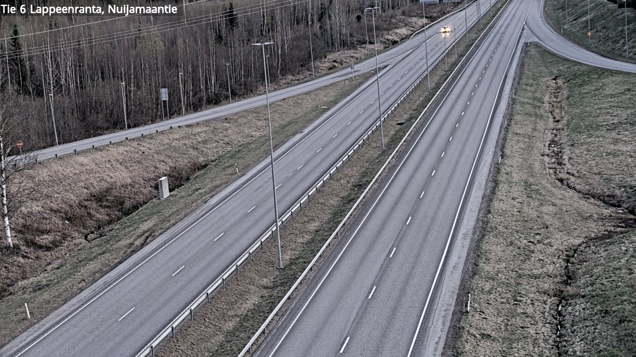 Kelikamerat Kuva Tie 6 Lappeenranta, Nuijamaantie, Lappeenranta, Etelä-Karjala