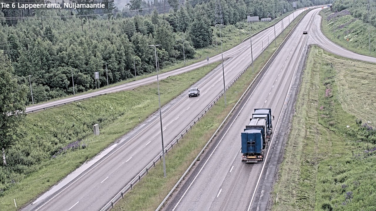 Kelikamerat Kuva Tie 6 Lappeenranta, Nuijamaantie, Lappeenranta, Etelä-Karjala