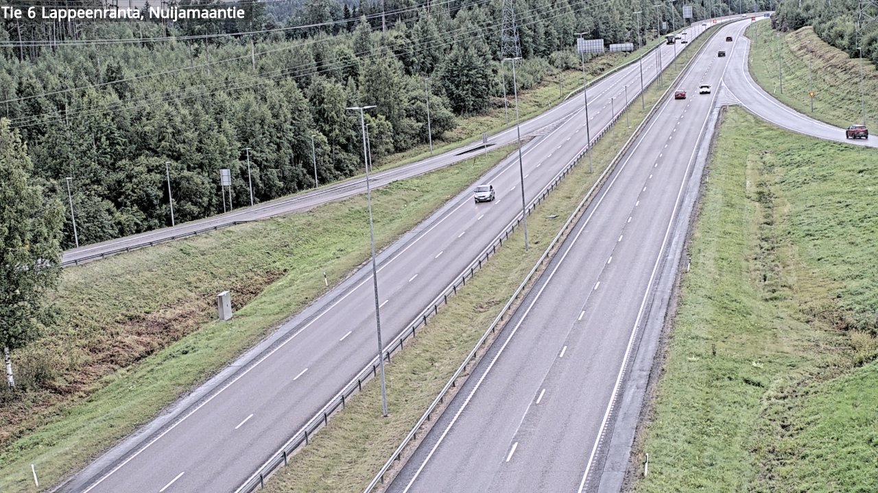 Kelikamerat Kuva Tie 6 Lappeenranta, Nuijamaantie, Lappeenranta, Etelä-Karjala
