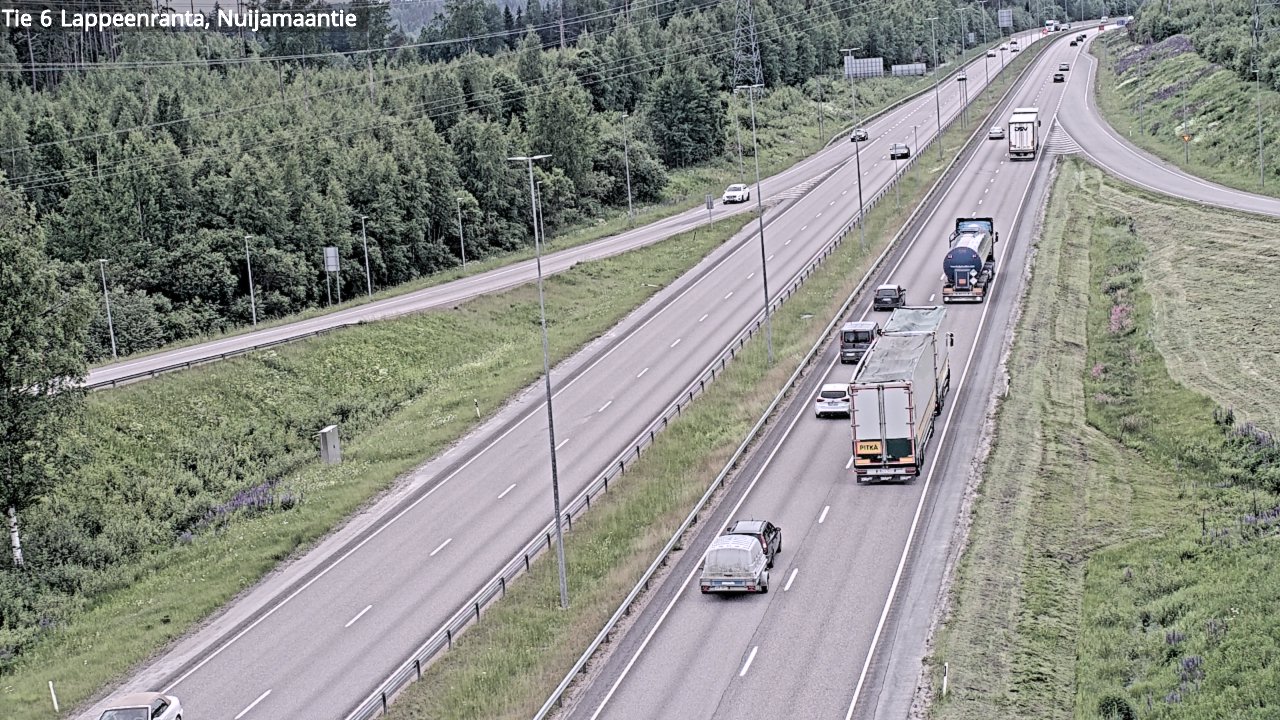 Kelikamerat Kuva Tie 6 Lappeenranta, Nuijamaantie, Lappeenranta, Etelä-Karjala