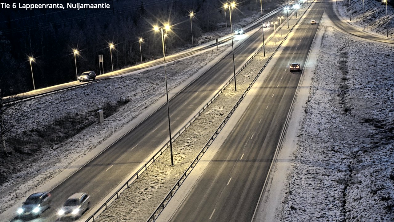 Kelikamerat Kuva Tie 6 Lappeenranta, Nuijamaantie, Lappeenranta, Etelä-Karjala