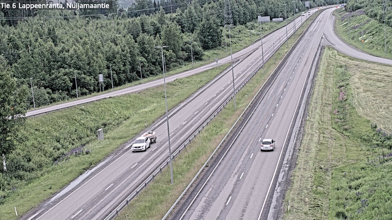 Kelikamerat Kuva Tie 6 Lappeenranta, Nuijamaantie, Lappeenranta, Etelä-Karjala