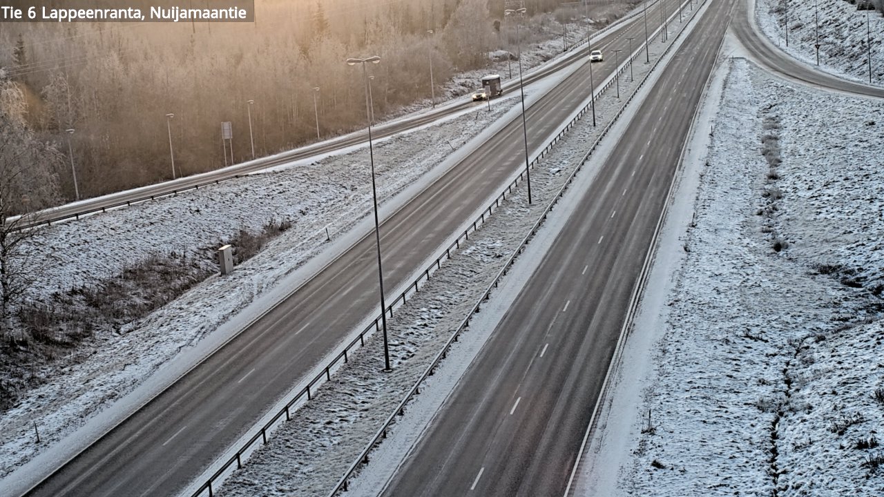 Kelikamerat Kuva Tie 6 Lappeenranta, Nuijamaantie, Lappeenranta, Etelä-Karjala