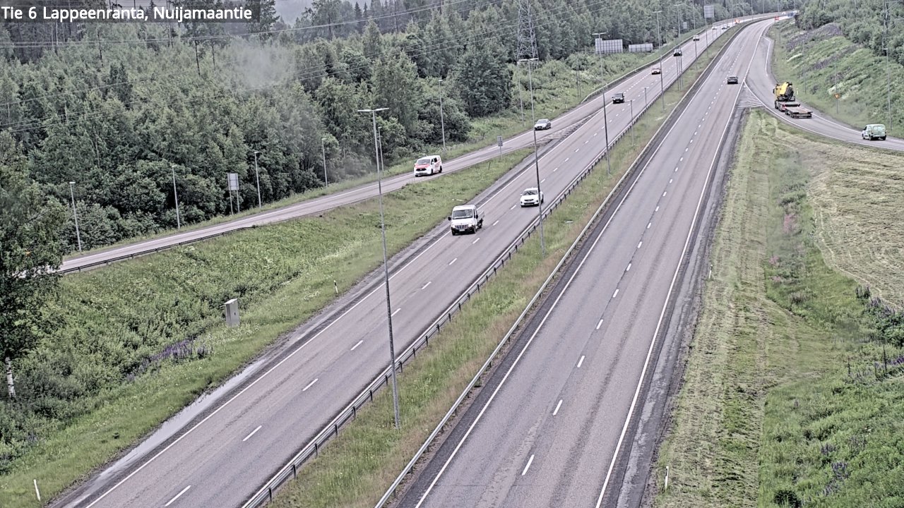 Kelikamerat Kuva Tie 6 Lappeenranta, Nuijamaantie, Lappeenranta, Etelä-Karjala