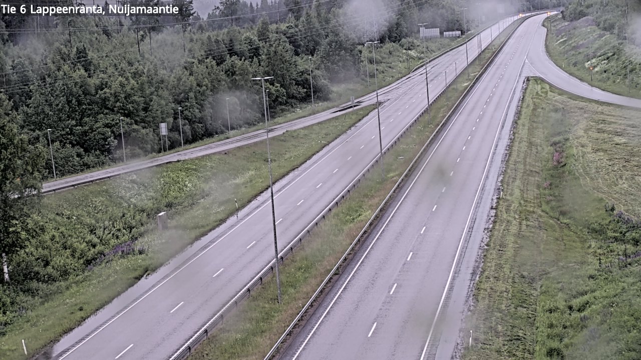 Kelikamerat Kuva Tie 6 Lappeenranta, Nuijamaantie, Lappeenranta, Etelä-Karjala