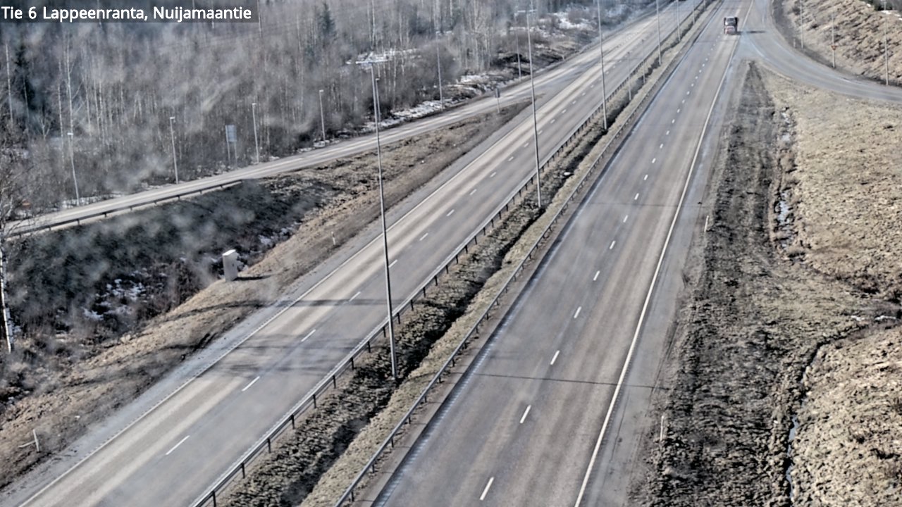 Kelikamerat Kuva Tie 6 Lappeenranta, Nuijamaantie, Lappeenranta, Etelä-Karjala