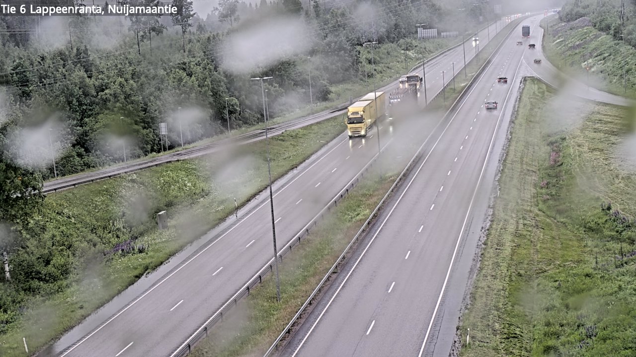 Kelikamerat Kuva Tie 6 Lappeenranta, Nuijamaantie, Lappeenranta, Etelä-Karjala