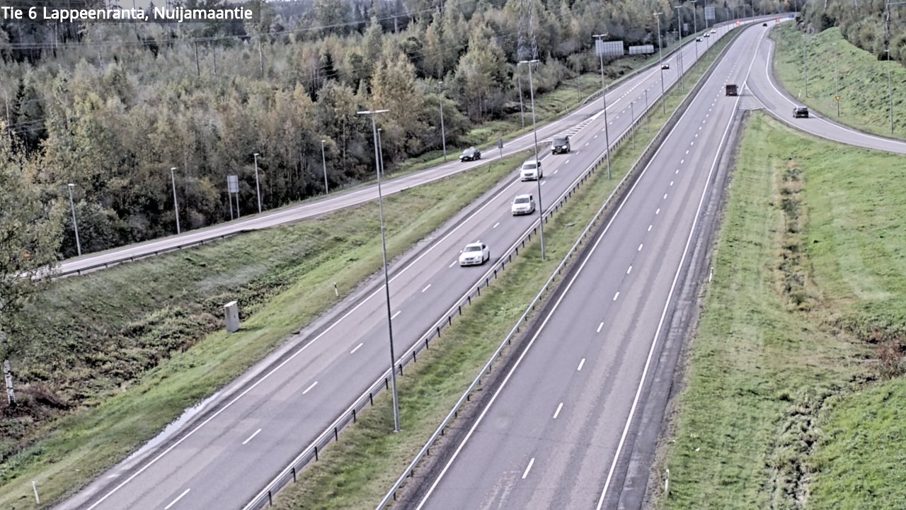 Kelikamerat Kuva Tie 6 Lappeenranta, Nuijamaantie, Lappeenranta, Etelä-Karjala