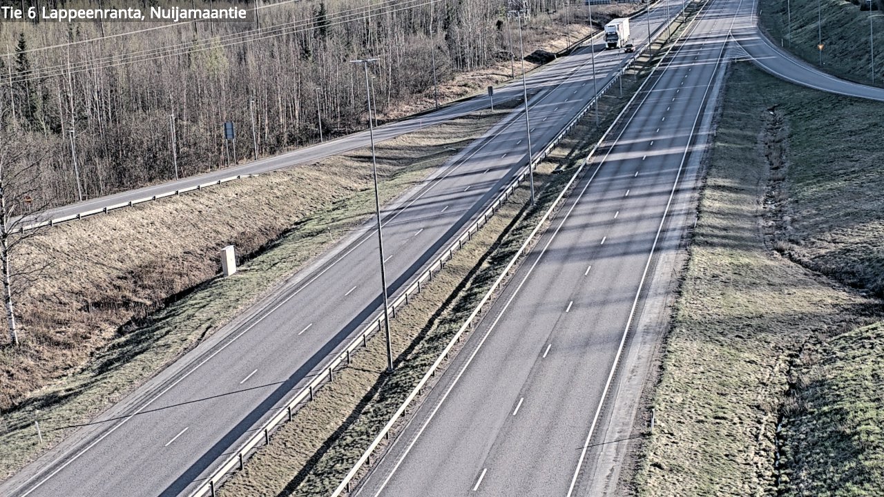 Kelikamerat Kuva Tie 6 Lappeenranta, Nuijamaantie, Lappeenranta, Etelä-Karjala