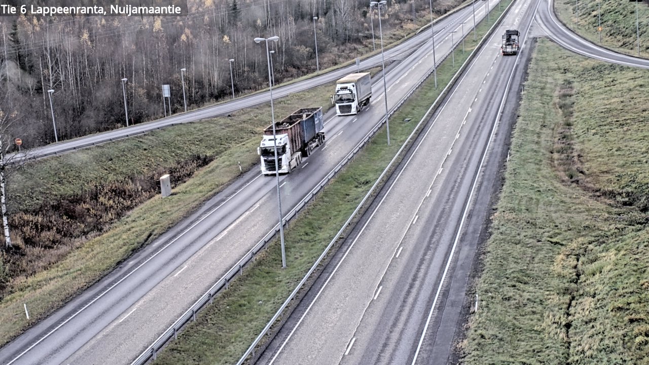 Kelikamerat Kuva Tie 6 Lappeenranta, Nuijamaantie, Lappeenranta, Etelä-Karjala