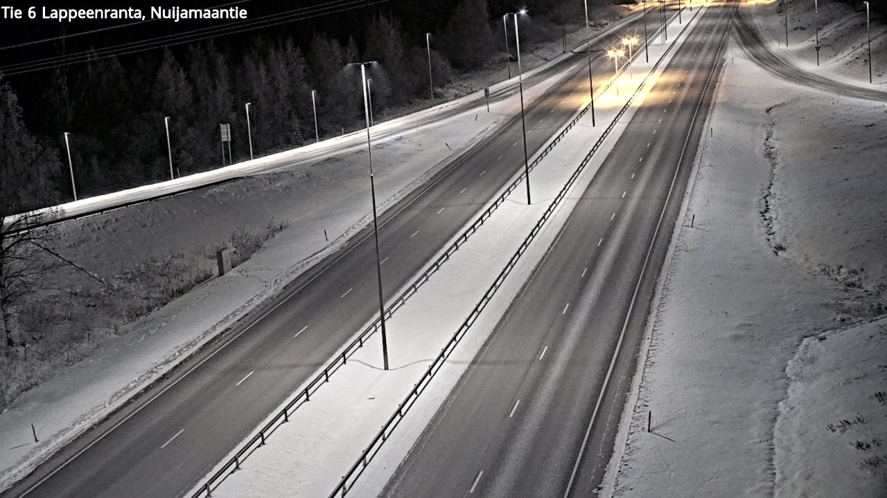 Kelikamerat Kuva Tie 6 Lappeenranta, Nuijamaantie, Lappeenranta, Etelä-Karjala