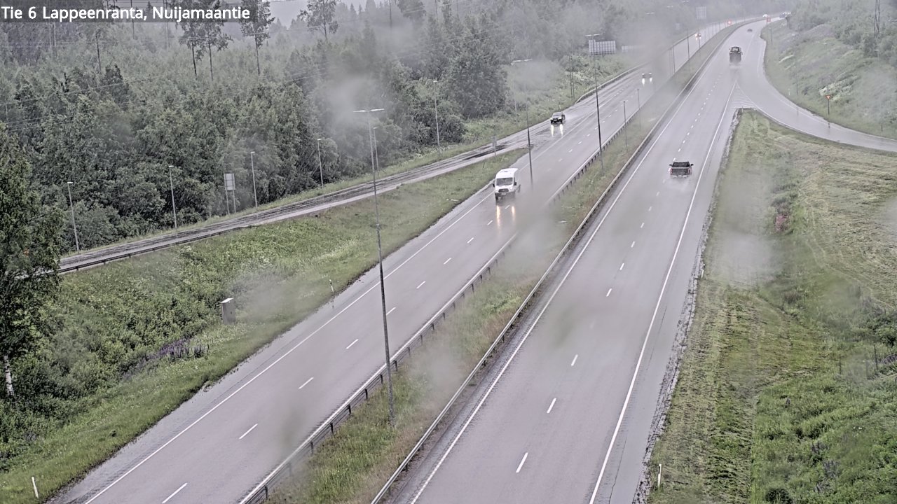 Kelikamerat Kuva Tie 6 Lappeenranta, Nuijamaantie, Lappeenranta, Etelä-Karjala