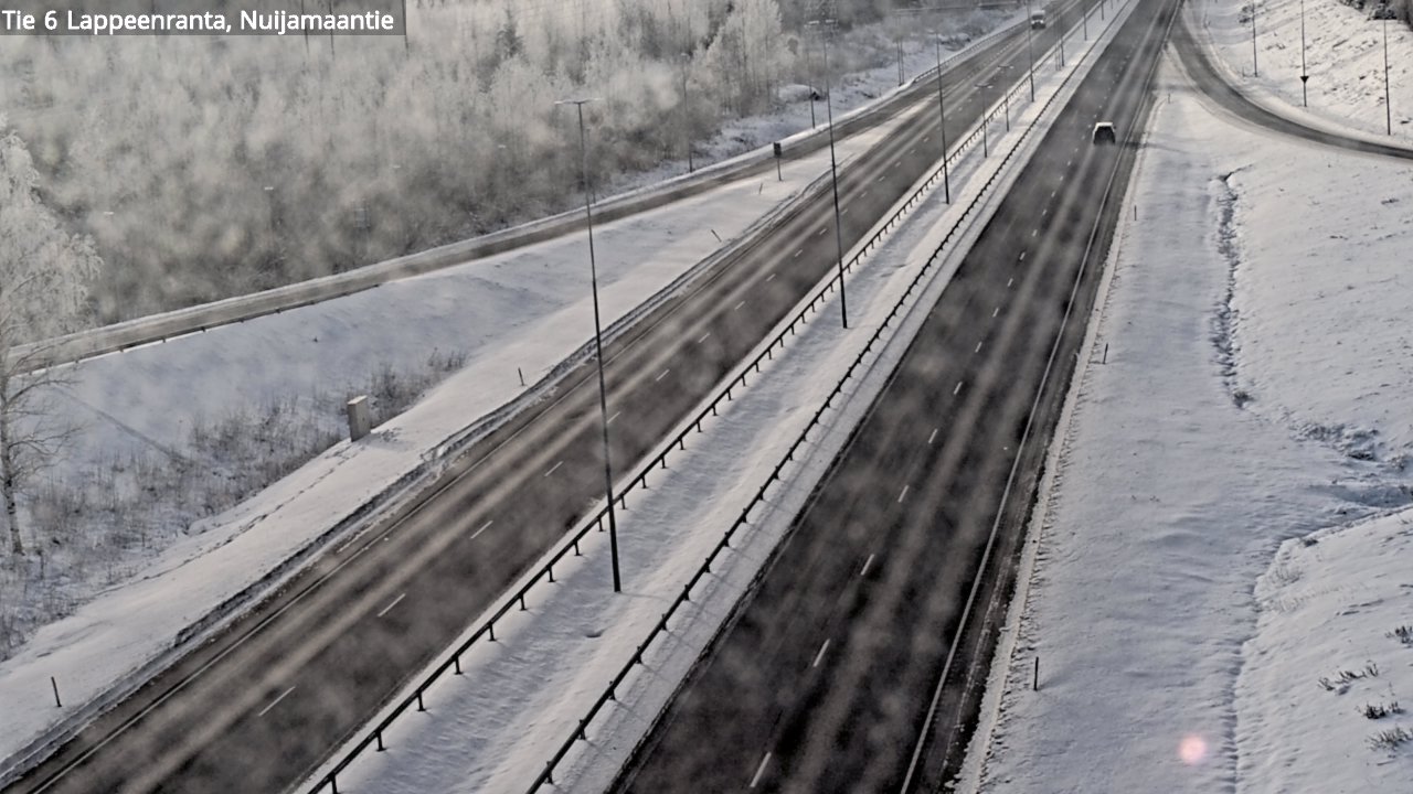 Kelikamerat Kuva Tie 6 Lappeenranta, Nuijamaantie, Lappeenranta, Etelä-Karjala