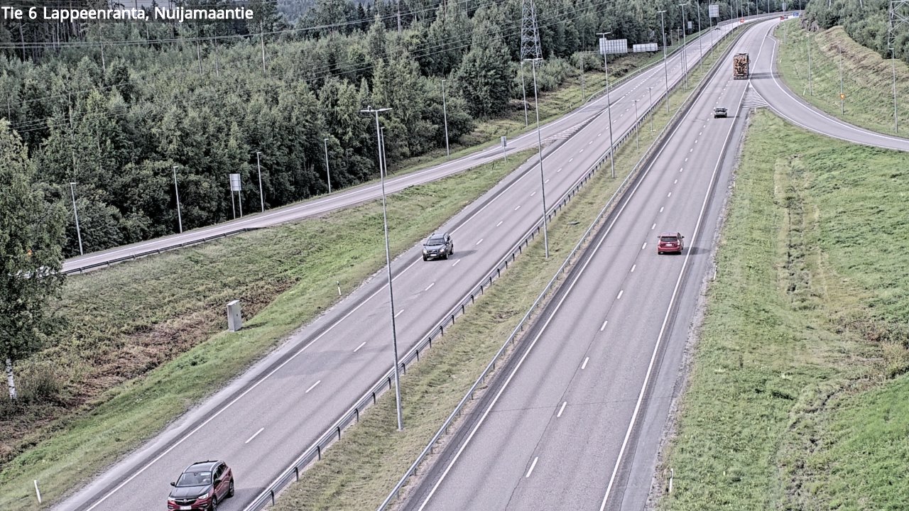 Kelikamerat Kuva Tie 6 Lappeenranta, Nuijamaantie, Lappeenranta, Etelä-Karjala