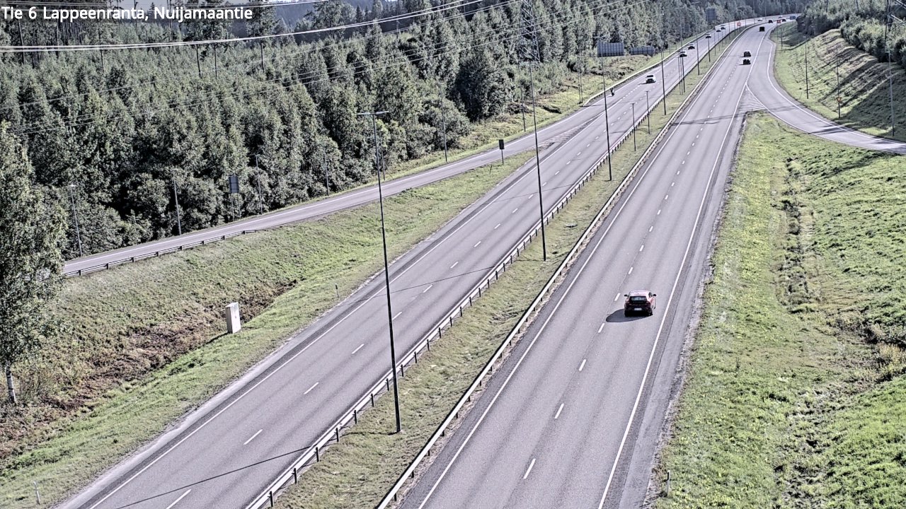 Kelikamerat Kuva Tie 6 Lappeenranta, Nuijamaantie, Lappeenranta, Etelä-Karjala