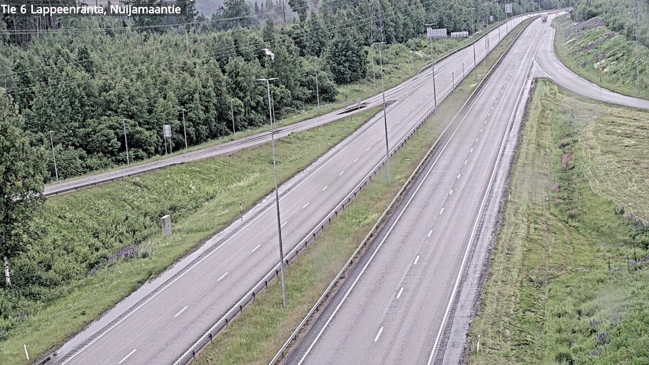 Kelikamerat Kuva Tie 6 Lappeenranta, Nuijamaantie, Lappeenranta, Etelä-Karjala