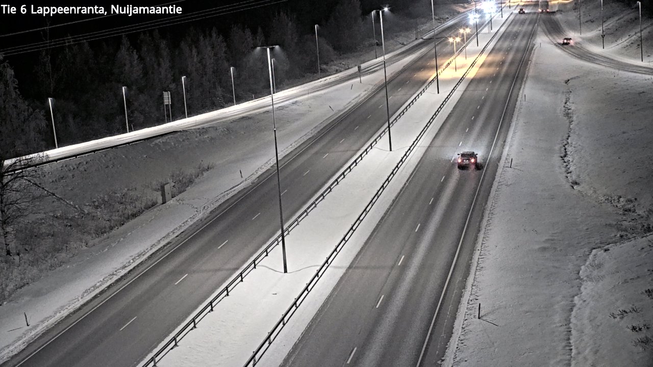 Kelikamerat Kuva Tie 6 Lappeenranta, Nuijamaantie, Lappeenranta, Etelä-Karjala