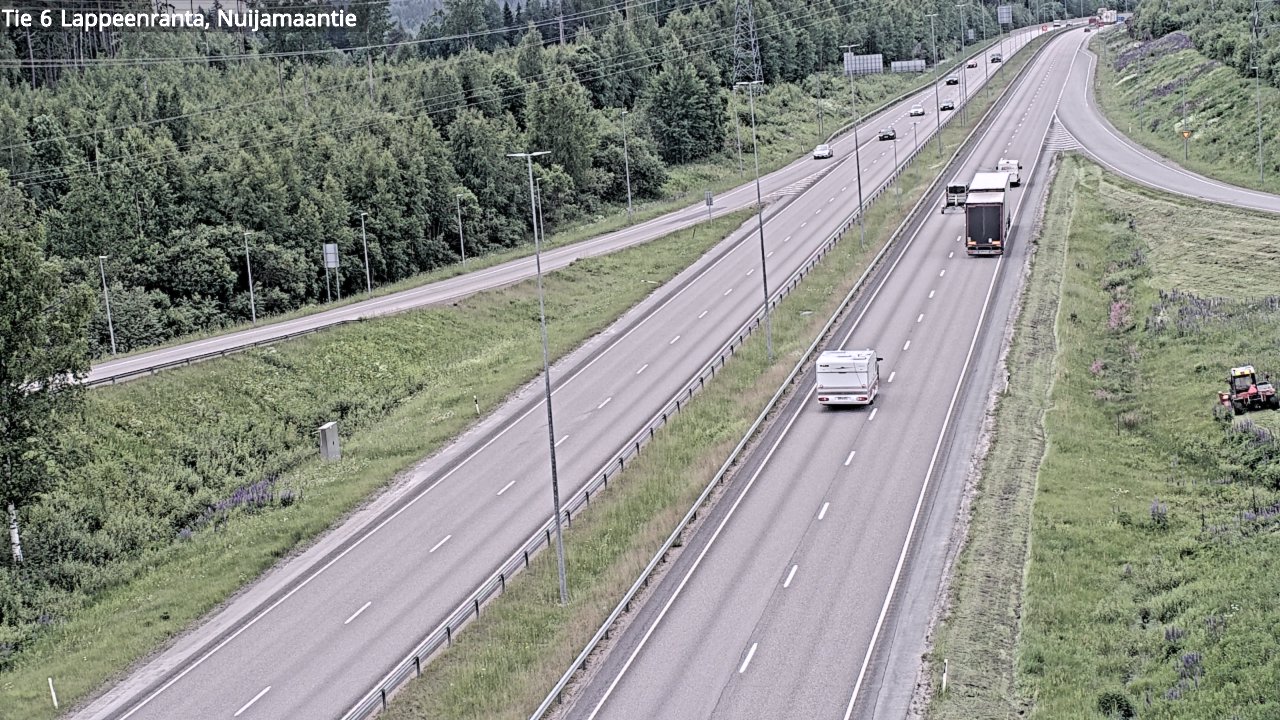 Kelikamerat Kuva Tie 6 Lappeenranta, Nuijamaantie, Lappeenranta, Etelä-Karjala
