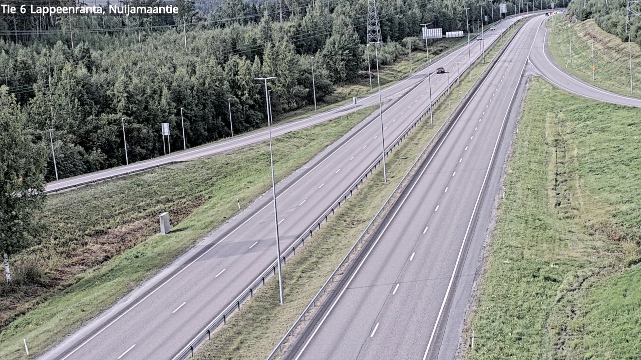 Kelikamerat Kuva Tie 6 Lappeenranta, Nuijamaantie, Lappeenranta, Etelä-Karjala