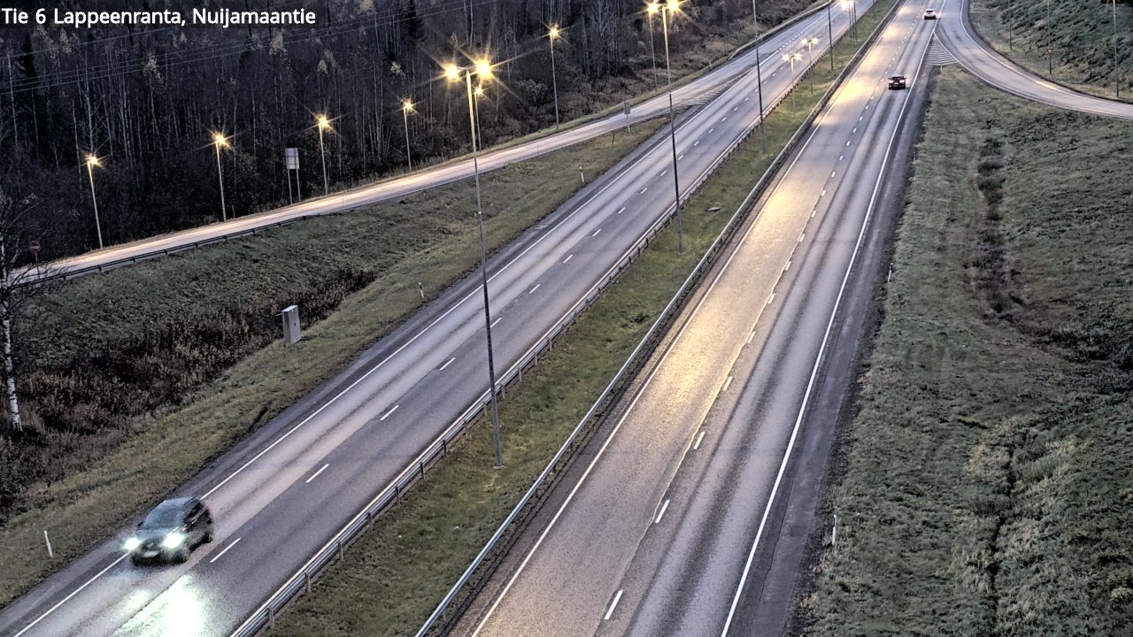 Kelikamerat Kuva Tie 6 Lappeenranta, Nuijamaantie, Lappeenranta, Etelä-Karjala