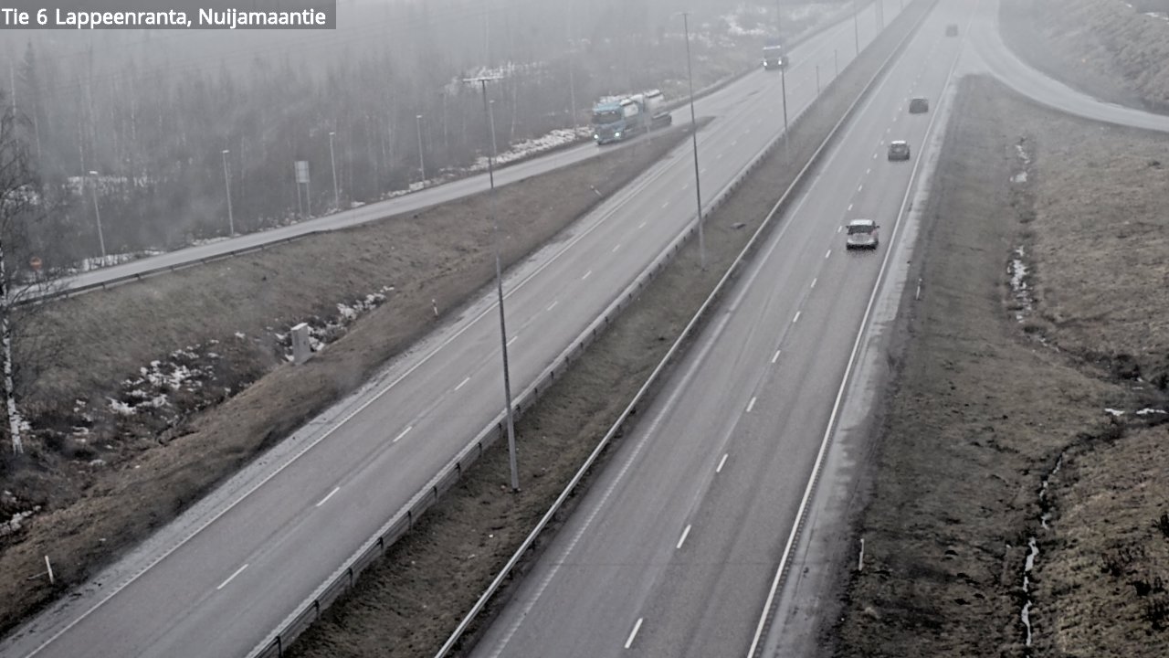 Kelikamerat Kuva Tie 6 Lappeenranta, Nuijamaantie, Lappeenranta, Etelä-Karjala