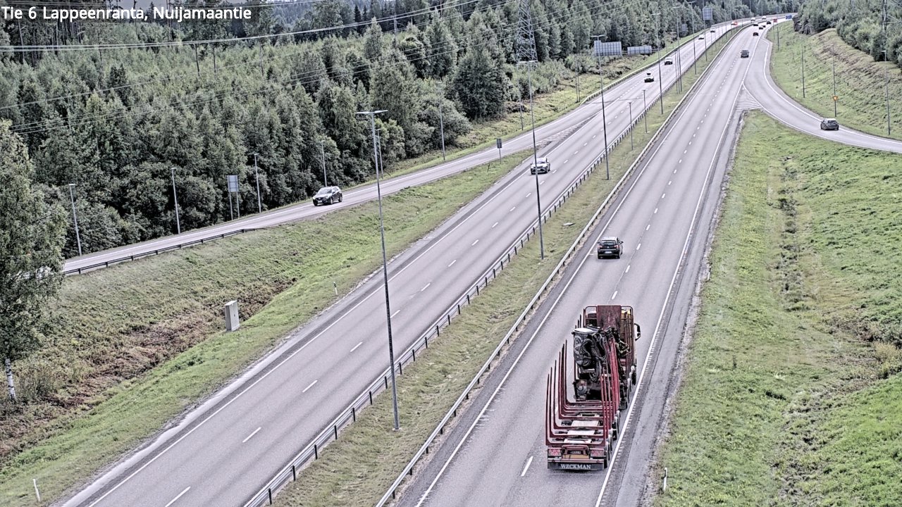 Kelikamerat Kuva Tie 6 Lappeenranta, Nuijamaantie, Lappeenranta, Etelä-Karjala