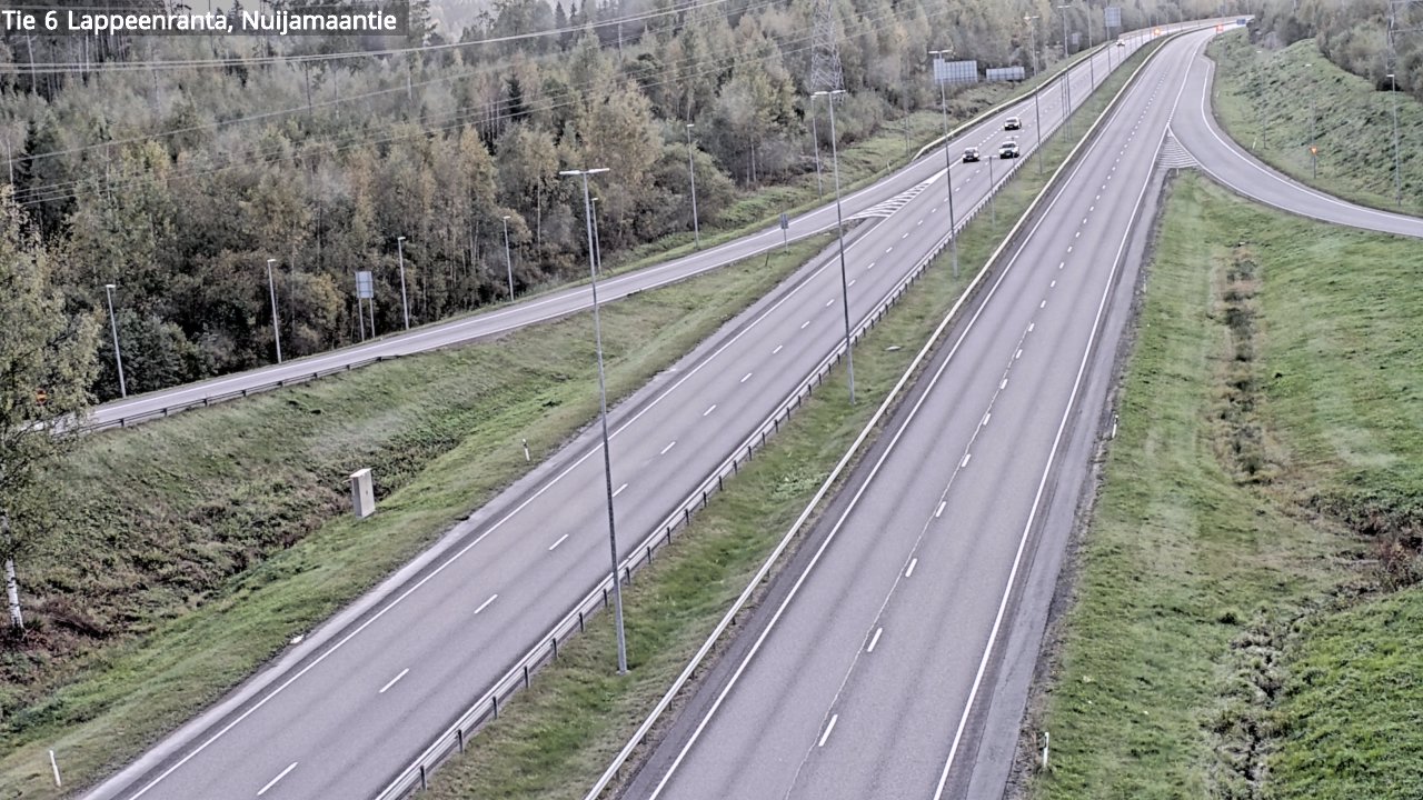 Kelikamerat Kuva Tie 6 Lappeenranta, Nuijamaantie, Lappeenranta, Etelä-Karjala