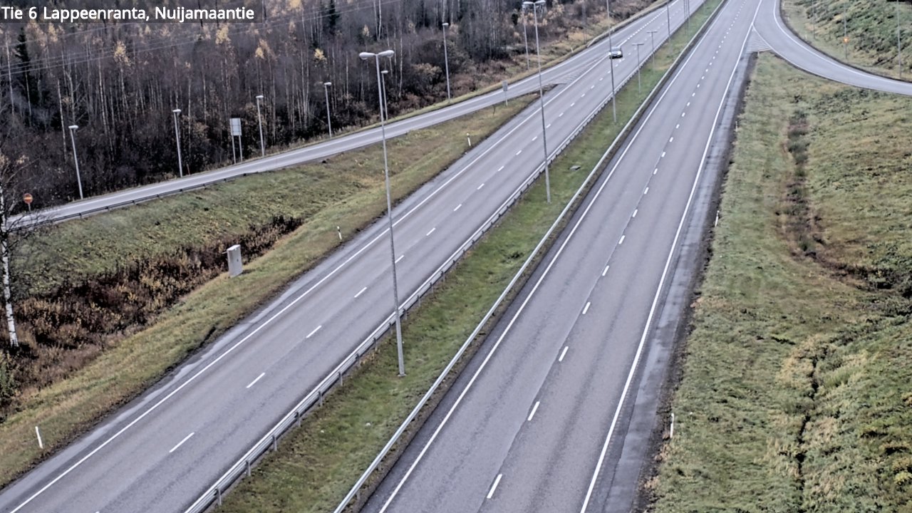 Kelikamerat Kuva Tie 6 Lappeenranta, Nuijamaantie, Lappeenranta, Etelä-Karjala