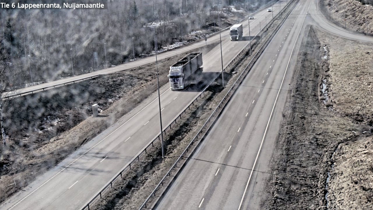 Kelikamerat Kuva Tie 6 Lappeenranta, Nuijamaantie, Lappeenranta, Etelä-Karjala