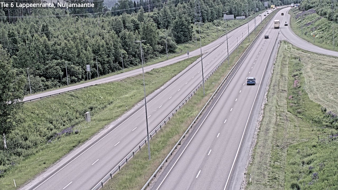 Kelikamerat Kuva Tie 6 Lappeenranta, Nuijamaantie, Lappeenranta, Etelä-Karjala