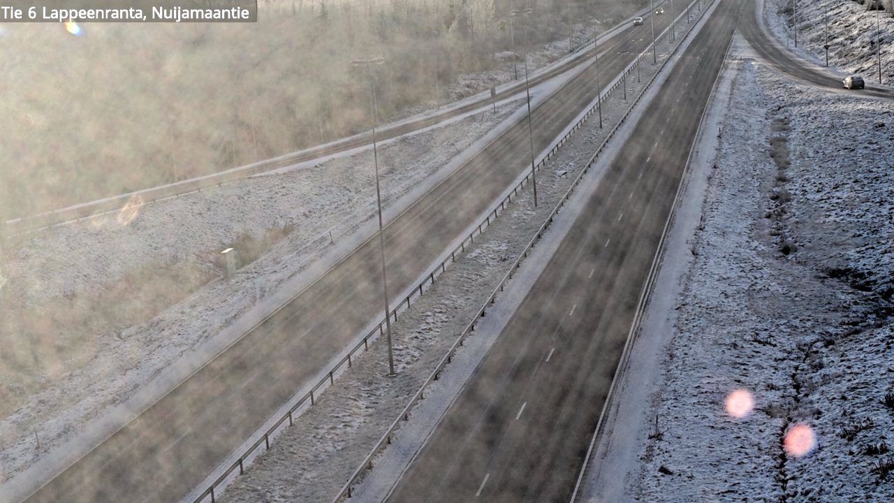 Kelikamerat Kuva Tie 6 Lappeenranta, Nuijamaantie, Lappeenranta, Etelä-Karjala