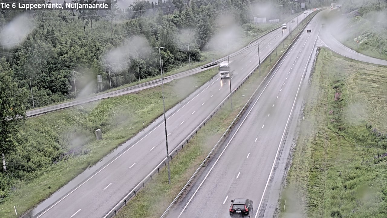 Kelikamerat Kuva Tie 6 Lappeenranta, Nuijamaantie, Lappeenranta, Etelä-Karjala
