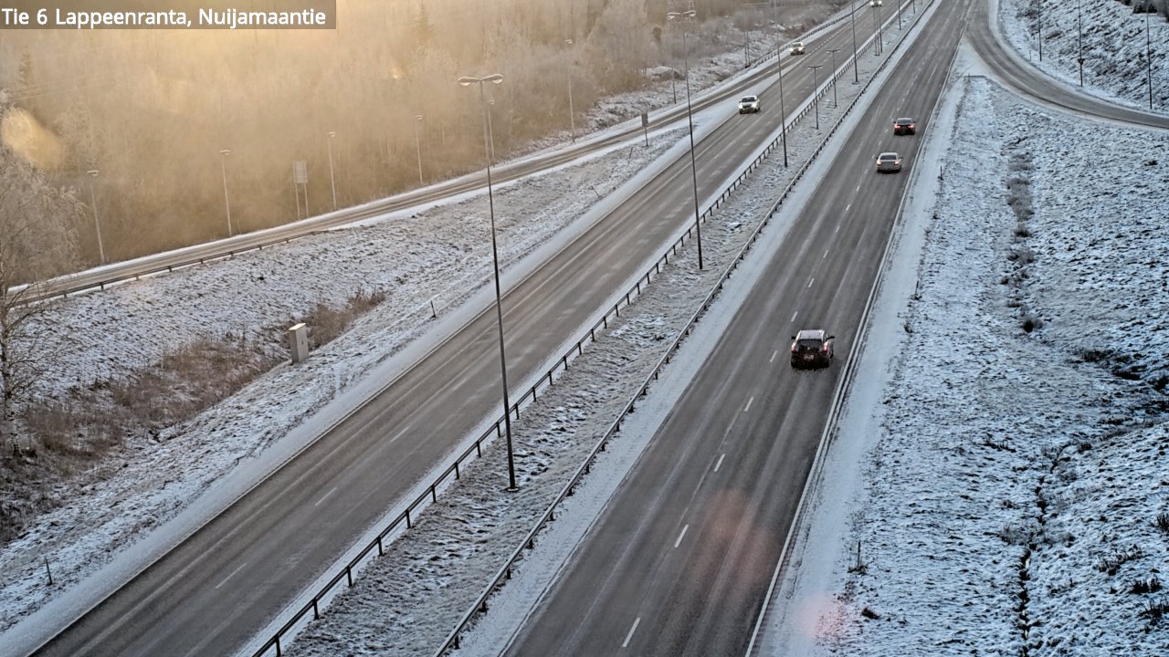 Kelikamerat Kuva Tie 6 Lappeenranta, Nuijamaantie, Lappeenranta, Etelä-Karjala