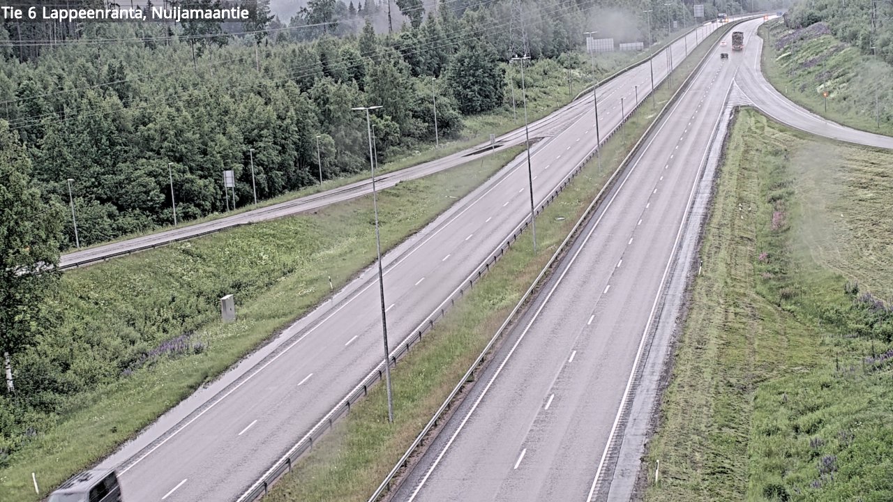 Kelikamerat Kuva Tie 6 Lappeenranta, Nuijamaantie, Lappeenranta, Etelä-Karjala