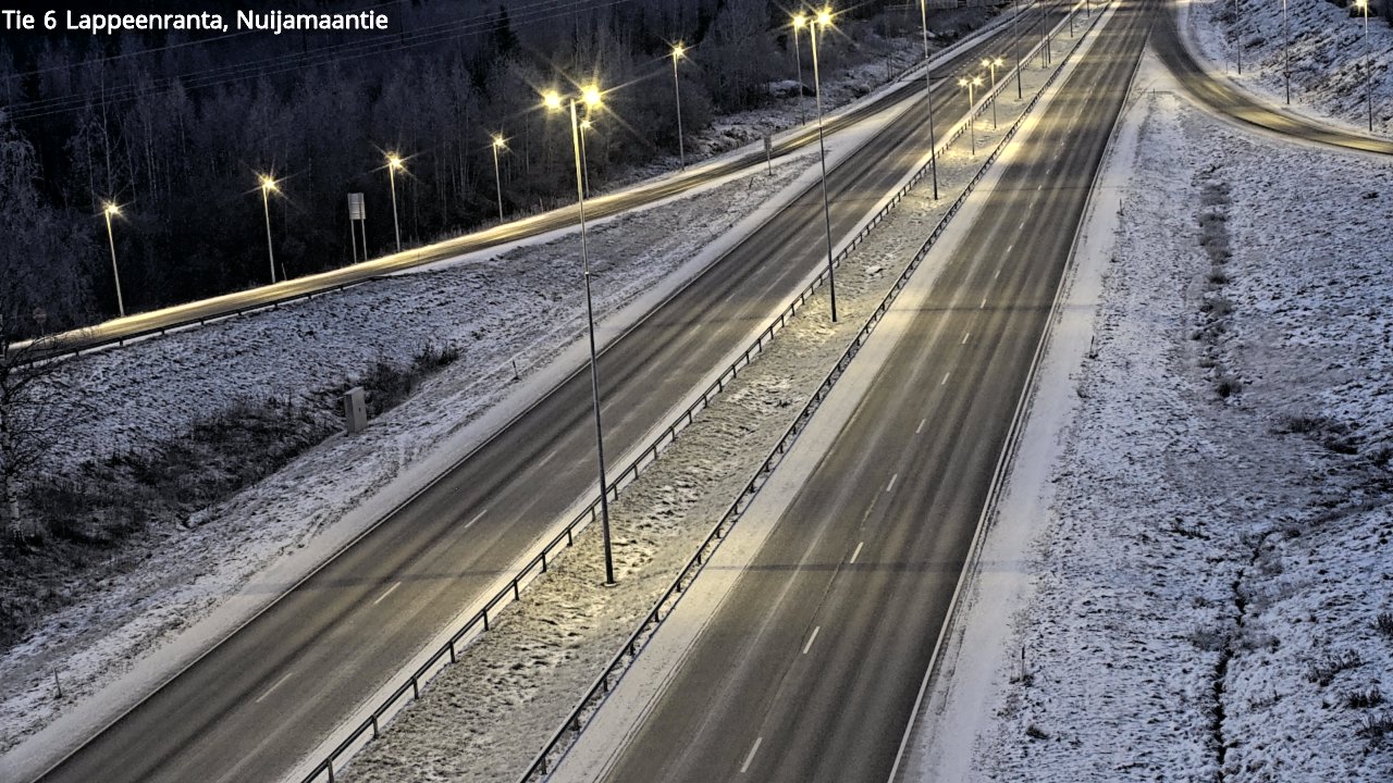 Kelikamerat Kuva Tie 6 Lappeenranta, Nuijamaantie, Lappeenranta, Etelä-Karjala