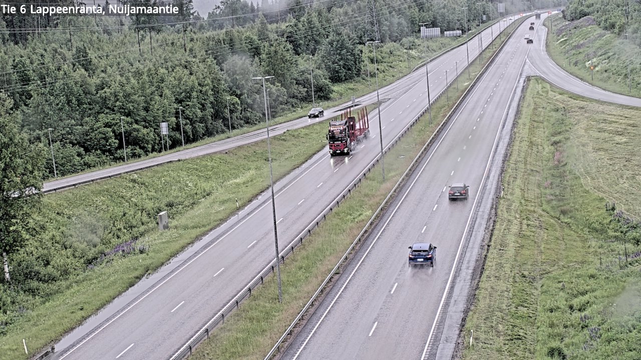 Kelikamerat Kuva Tie 6 Lappeenranta, Nuijamaantie, Lappeenranta, Etelä-Karjala